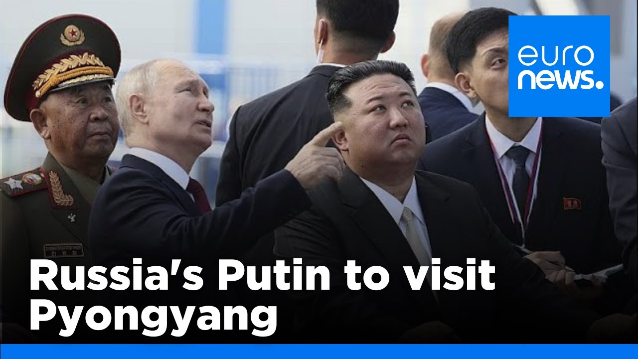 Russia’s Putin to visit Pyongyang at Kim Jong Un’s invitation | euronews 🇬🇧