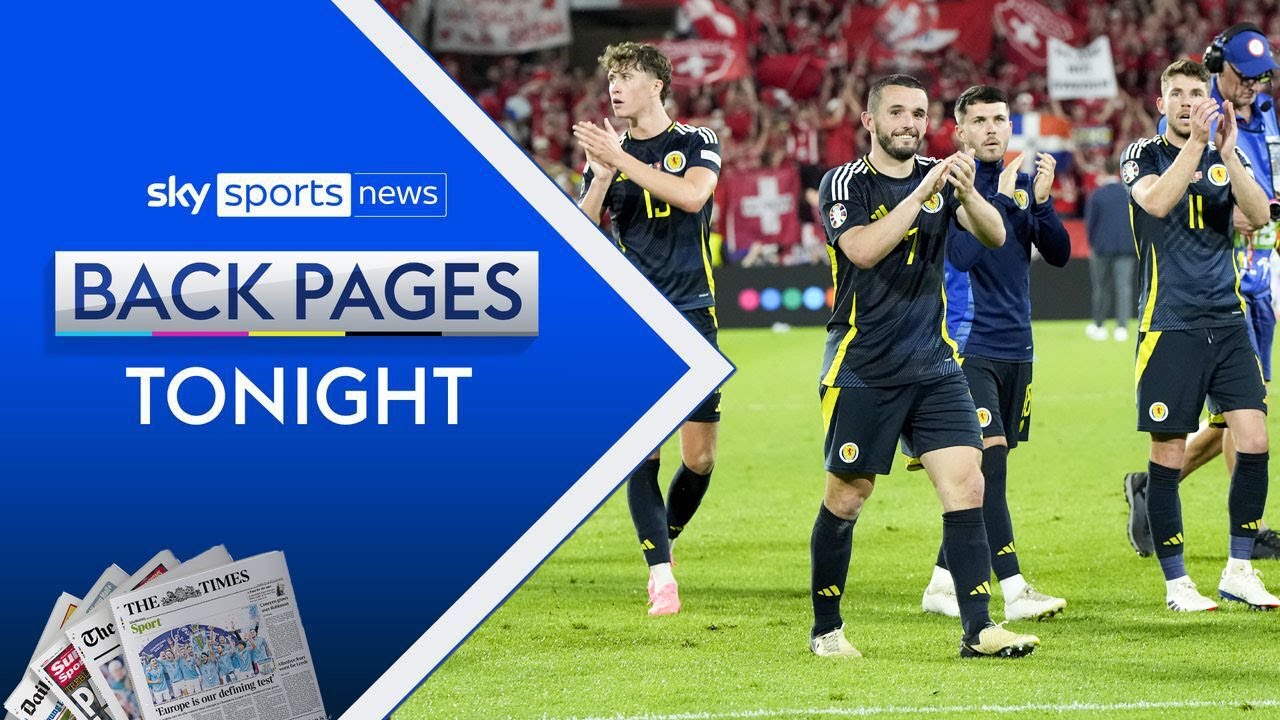 Scotland keep Euro 2024 hopes alive | Back Pages Tonight