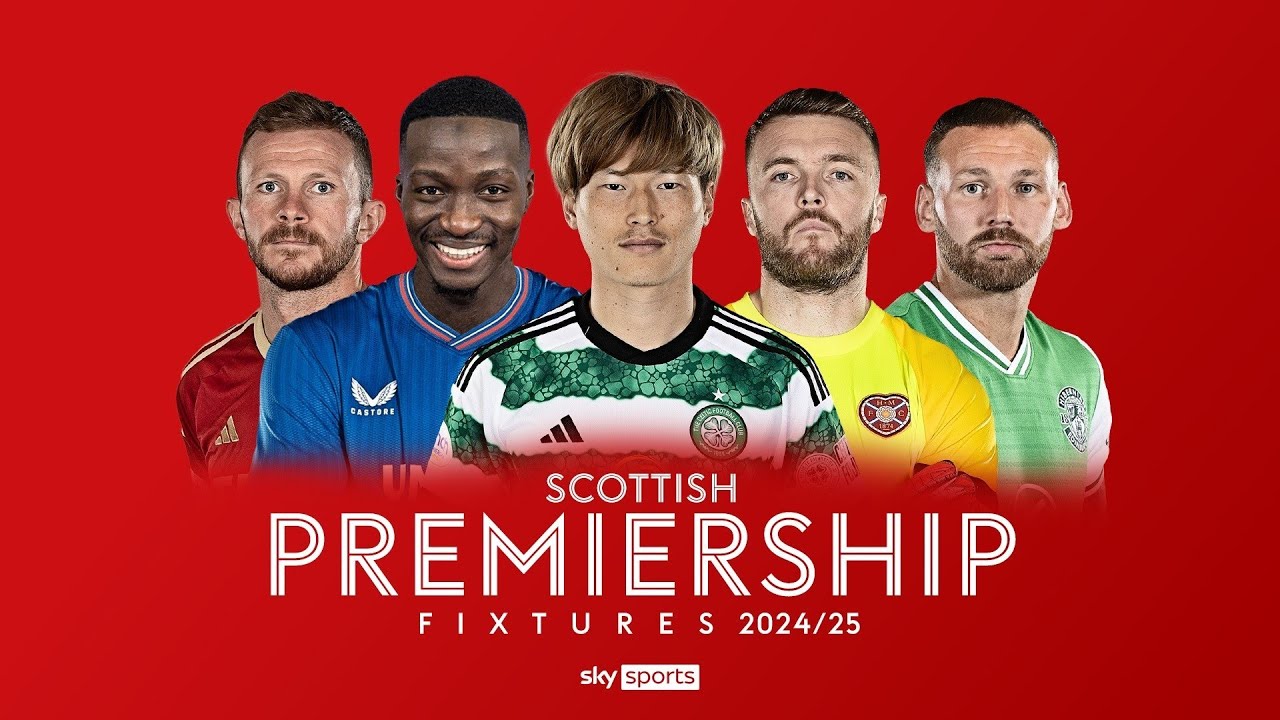 Scottish Premiership 2024/2025 Fixture announcement!