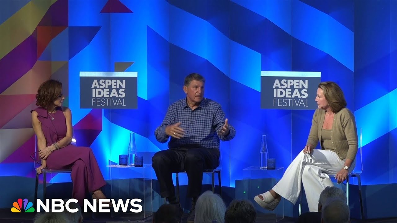 Sen. Manchin discusses his political path forward after registering as an independent