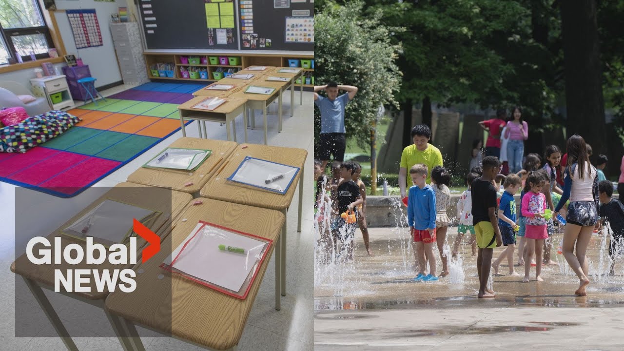 Should kids be kept home from school in a heat wave?