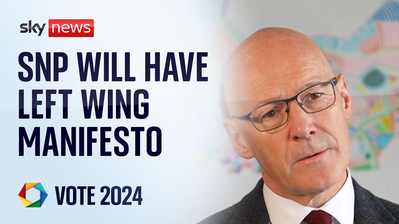 SNP will have most left-wing manifesto of general election, leader John Swinney says
