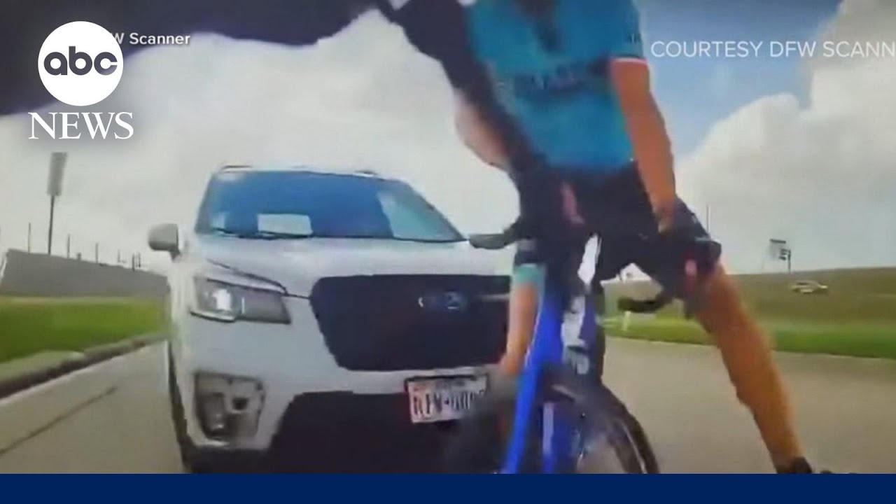 SUV slams into bikers in crash caught on video, police say