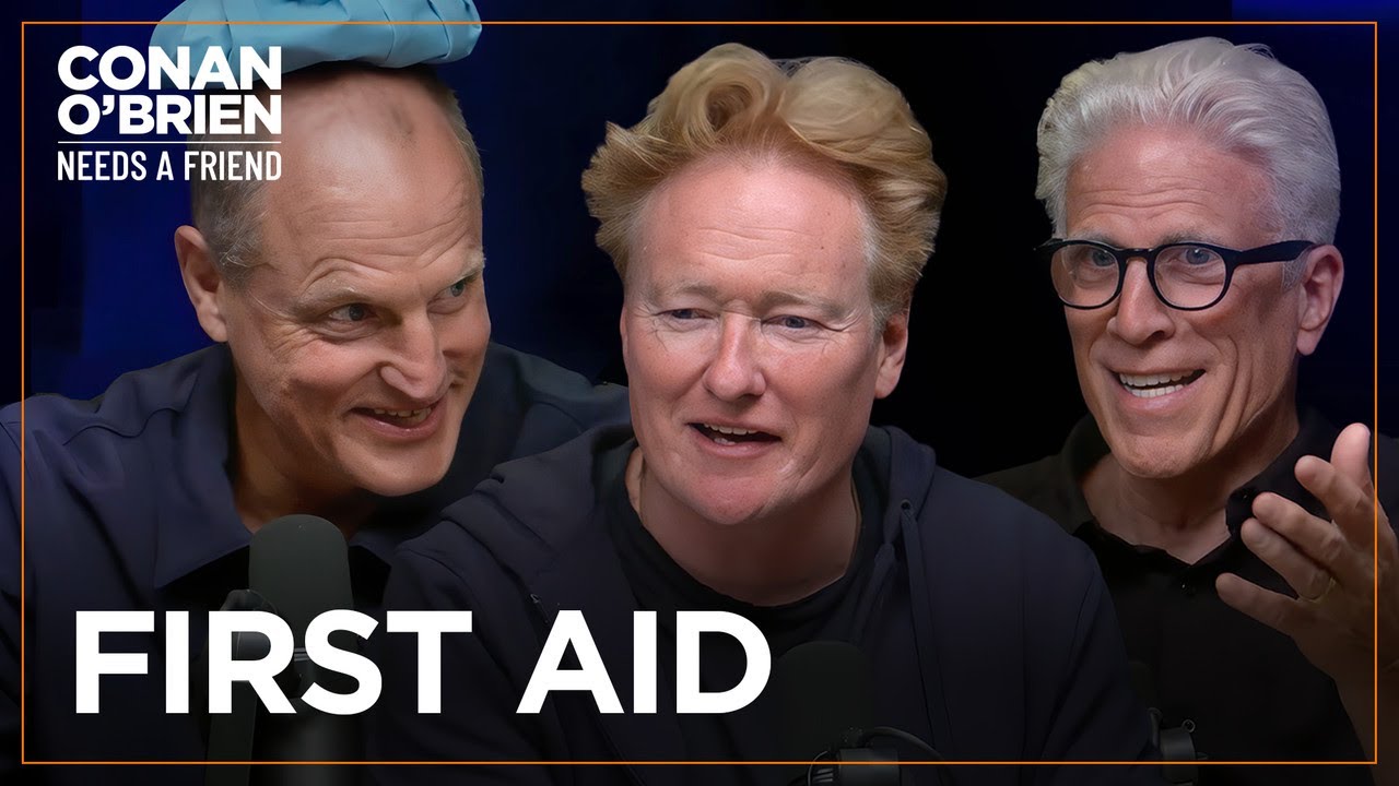 Ted Danson Moonlights As Woody Harrelson’s Doctor | Conan O’Brien Needs A Friend