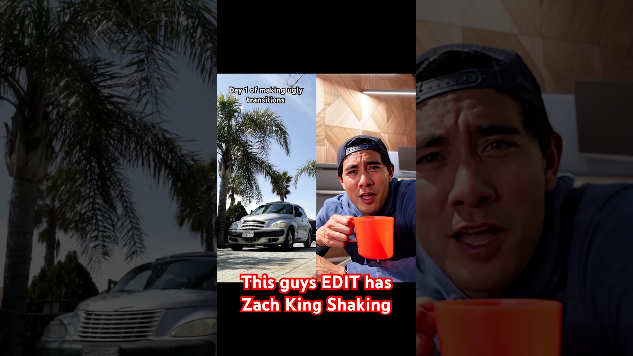 This guys edit has Zach King Shaking 🫨