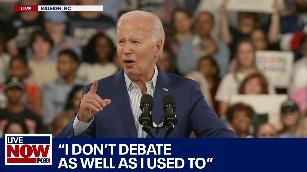 TRUMP-BIDEN DEBATE: Biden’s first comments about debate performance | LiveNOW from FOX