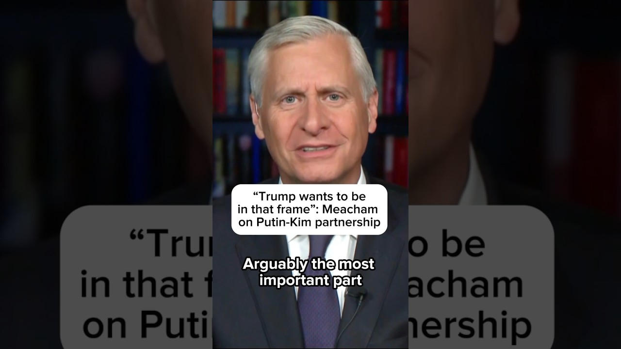 “Trump wants to be in that frame:” Meaghan on Putin-Kim partnership