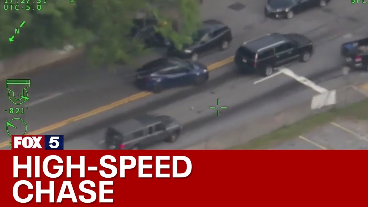 Video of chase involving Atlanta shooting suspects | FOX 5 News
