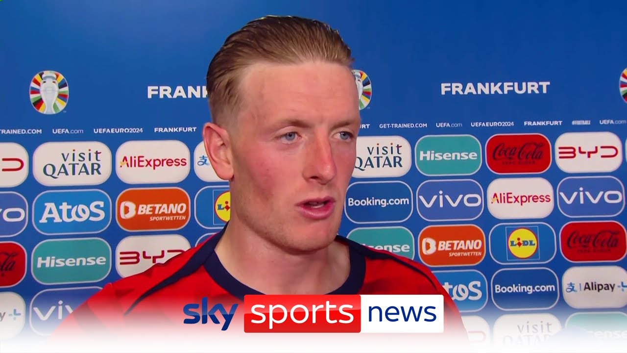 “We’re top of the group, that’s the main thing” | Pickford on England’s 1-1 draw with Denmark