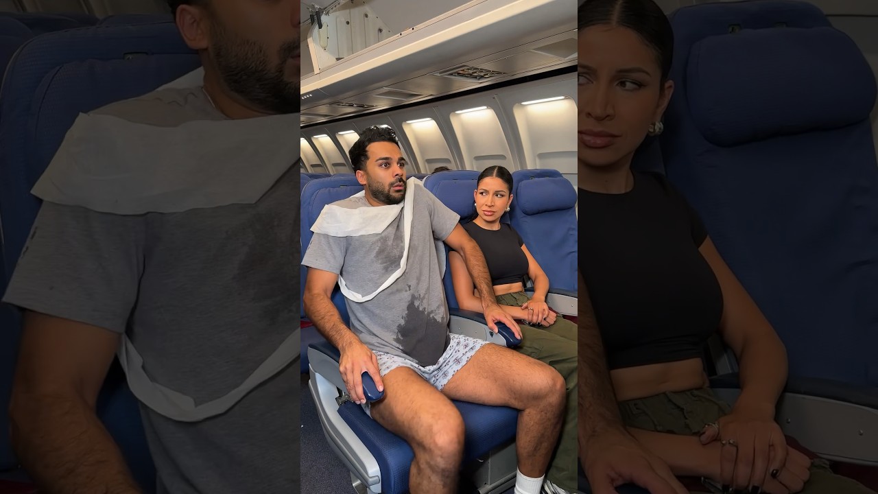 When u use an airplane bathroom