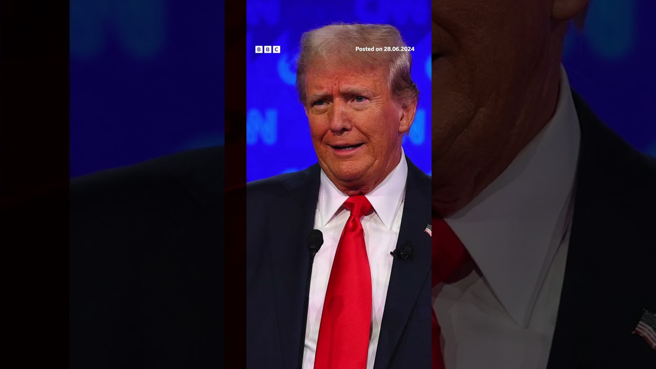 Who won the first US presidential debate – Joe Biden or Donald Trump? #USPolitics #BBCNews