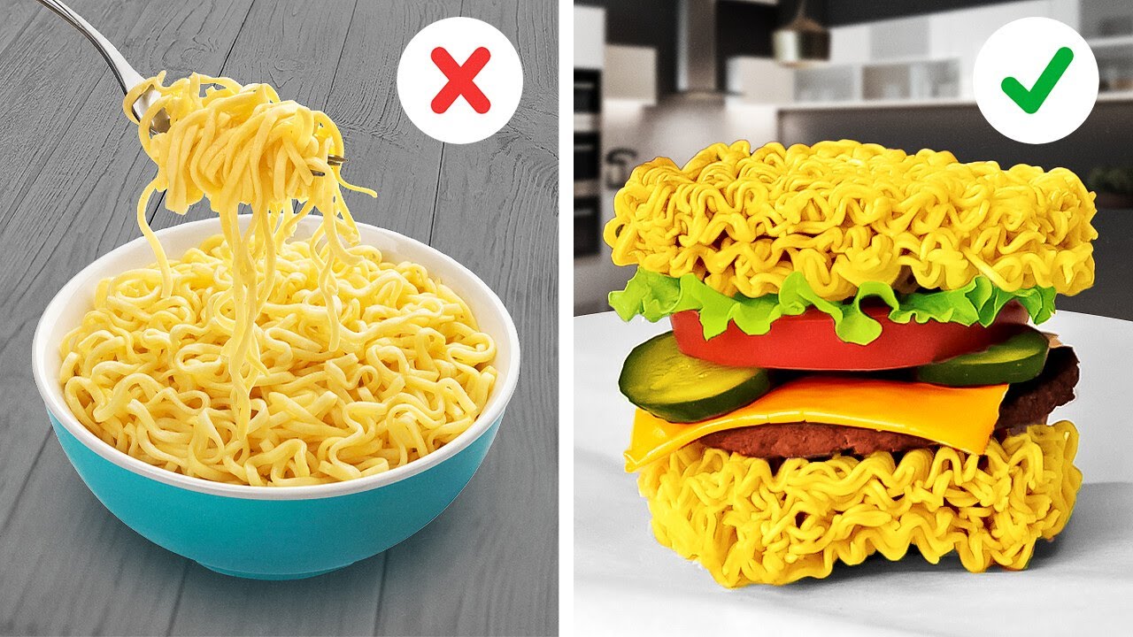 Yummy Food Recipes & Genius Cooking Hacks You’ll Love 🍜🍔