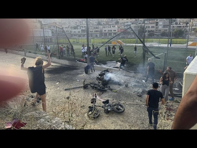 10 killed in rocket strike on football pitch in Golan Heights, Israel blames Hezbollah