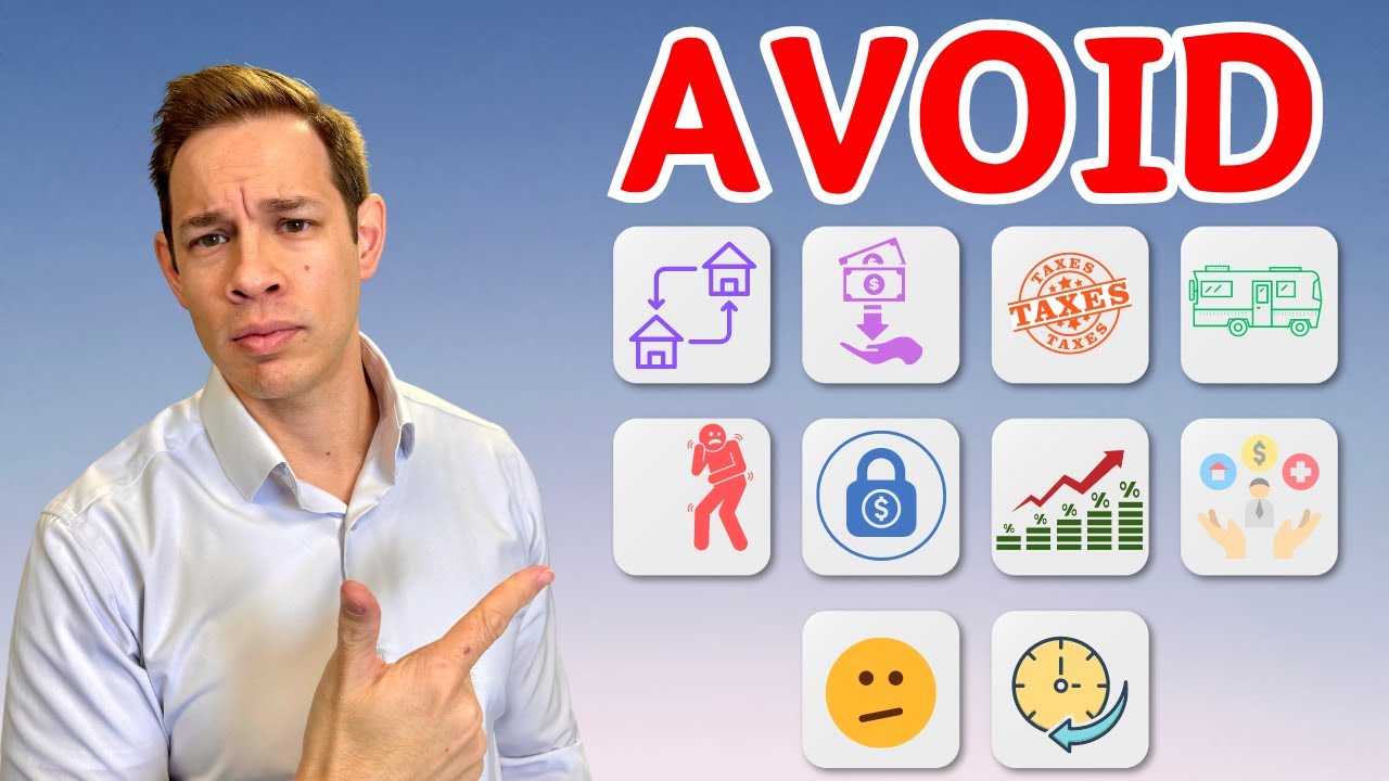 (10 MISTAKES) To Avoid When Retiring