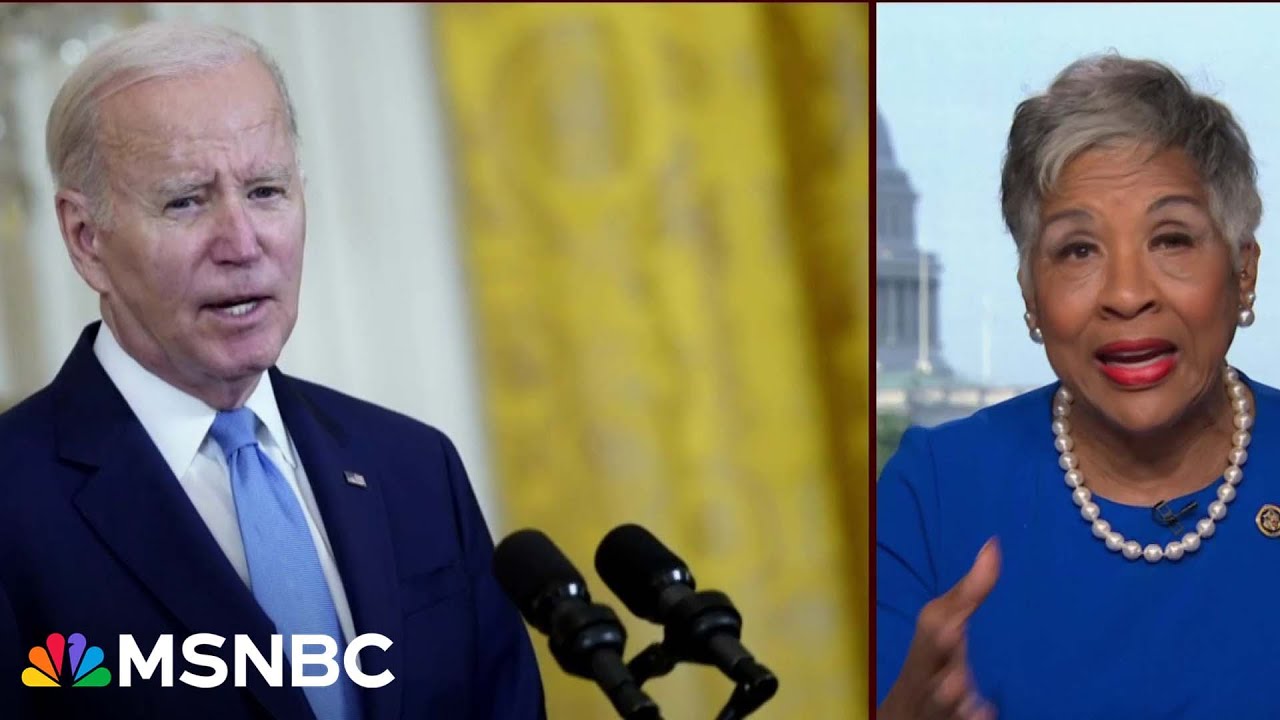 100 percent with the president: House member on why she’s standing with Biden