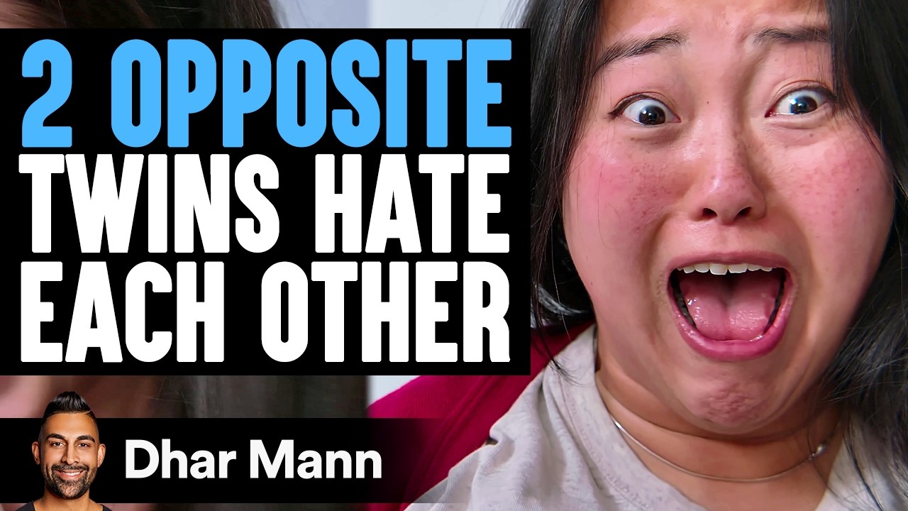 2 OPPOSITE TWINS Hate Each Other | Dhar Mann Studios