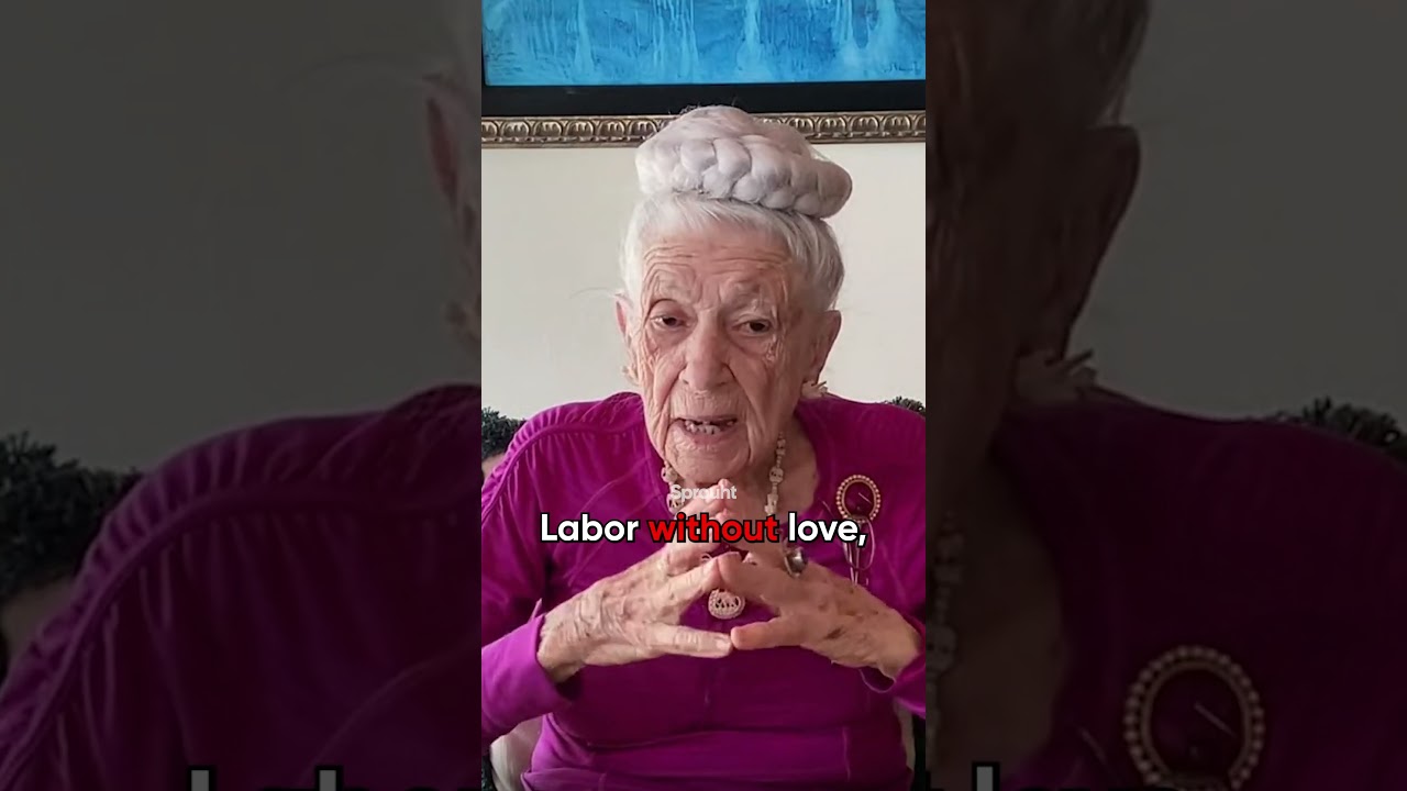 A 103 Year Old’s BEST Life Advice For YOU