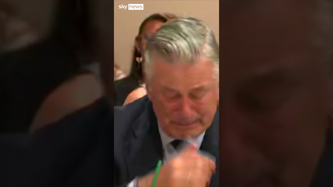 Alec Baldwin breaks down in court