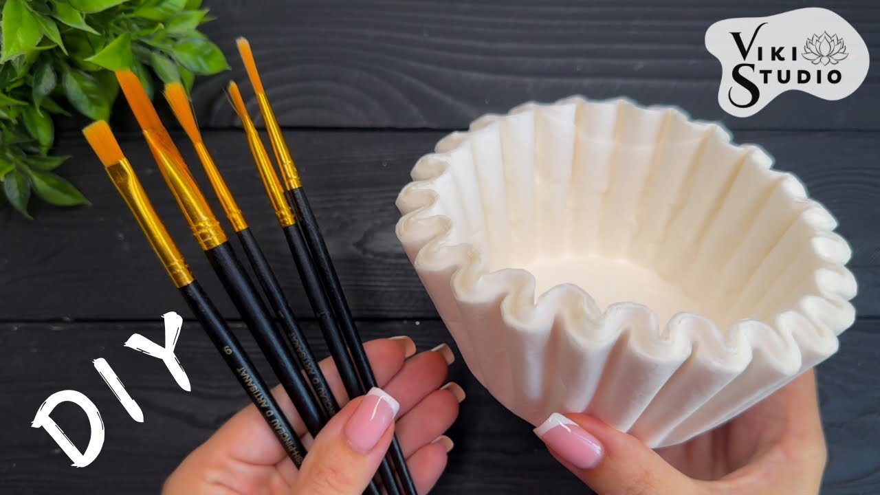 Amazing Paper Flower ✨ Craft Ideas with Filters for coffee