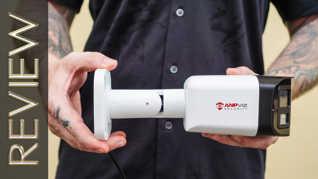 Anpviz 8mp POE Dua-Lens Panoramic 180° Security Camera Review