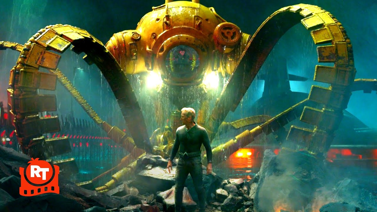 Aquaman and the Lost Kingdom (2023) – Aquaman & Orm vs. Robot Octopus | Movieclips