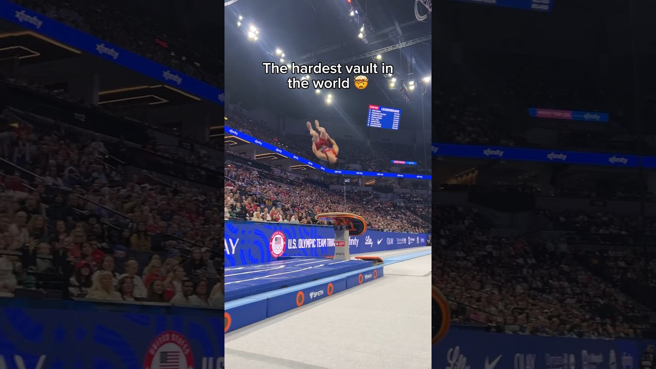 Asher Hong’s celebration gave me chills 🤯 #gymnast #olympicgames #gymnastics #olympics #sports #d1