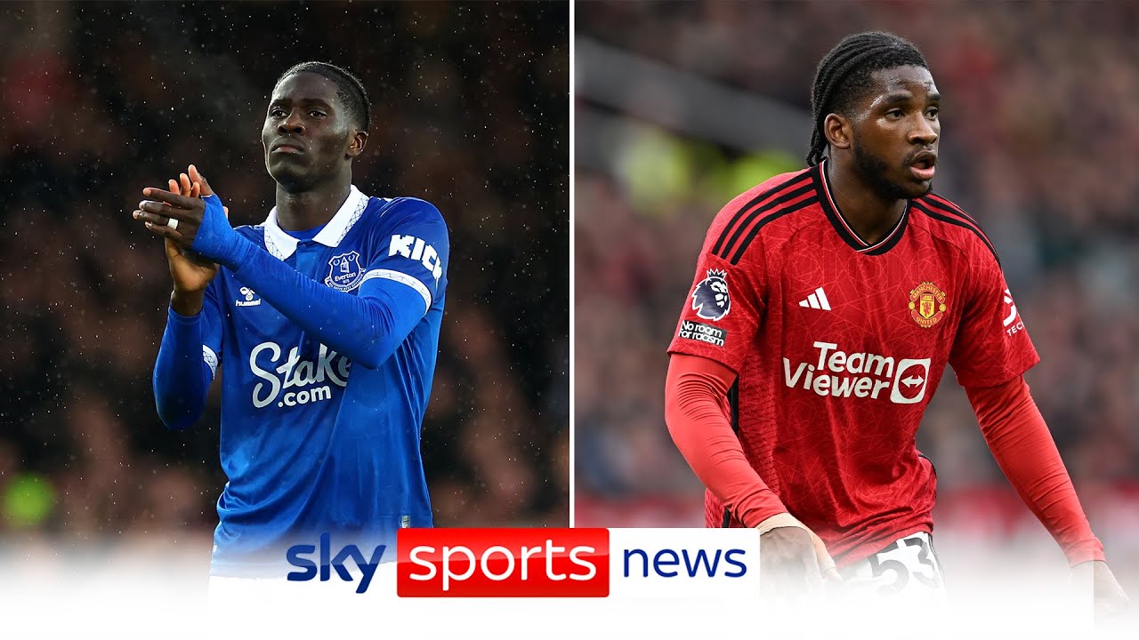 Aston Villa in talks with Everton to sign Amadou Onana for £50m, Willy Kambwala set to leave Man Utd