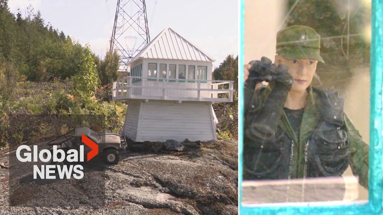 BC hobby group recreates miniature off-roading course and iconic Boston Bar watch tower