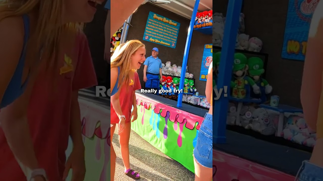 Beat this carnival game 🥺❤️