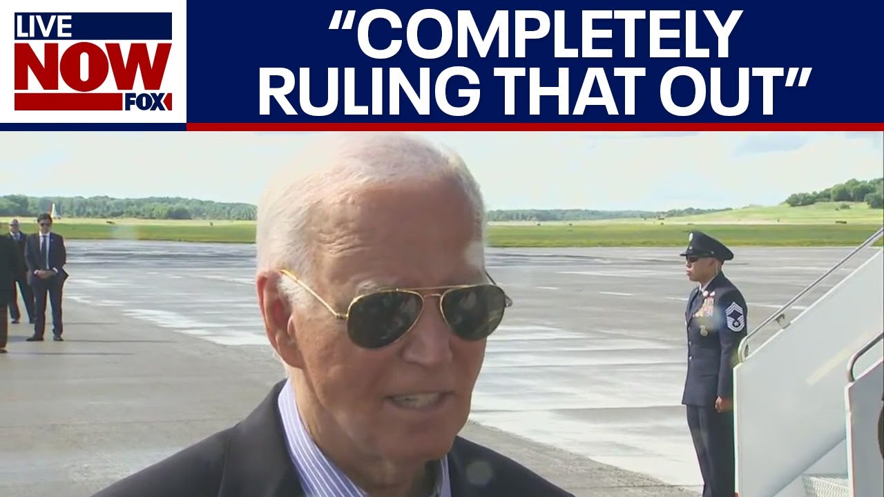 Biden ‘completely ruling out’ dropping out of the 2024 election | LiveNOW from FOX