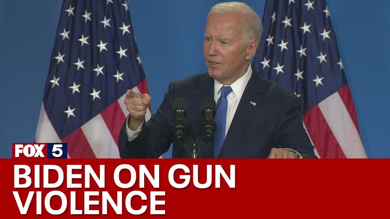 Biden grows angry over gun deaths, Supreme Court | FOX 5 News