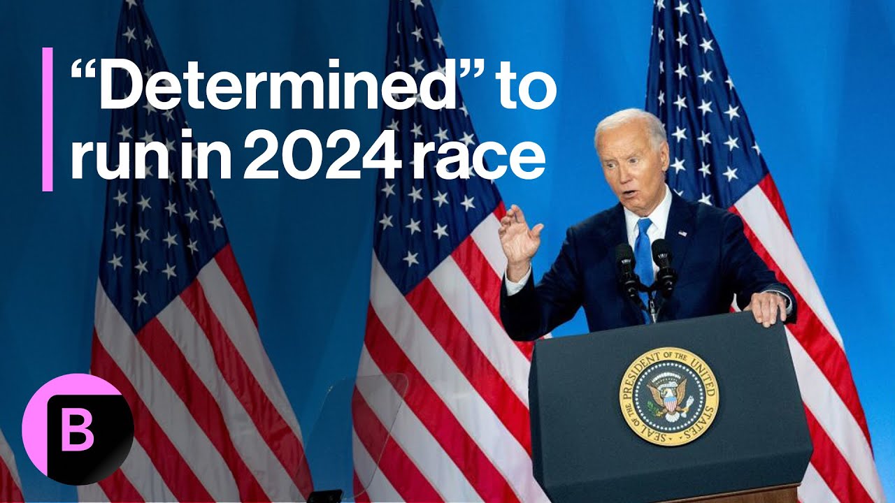 Biden Says “Determined” to Run in 2024 Presidential Race