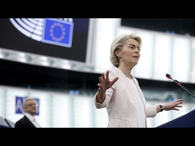 Bloodshed in Gaza must stop now, von der Leyen says