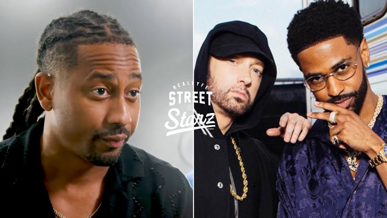 Brandon T Jackson on Eminem & Big Sean video, does Eminem even have STREET CRED or FANS in Detroit?!