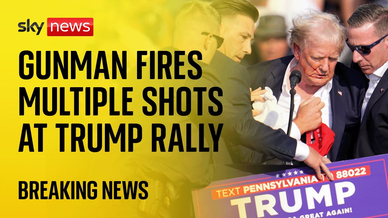BREAKING: ‘Gunman and audience member dead’ – after gunshots fired at Donald Trump rally