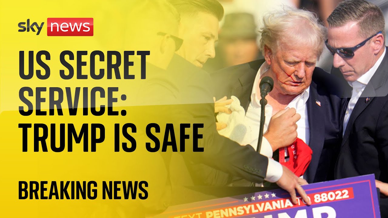 BREAKING: Trump is ‘safe’ after shots fired at rally – US Secret Service