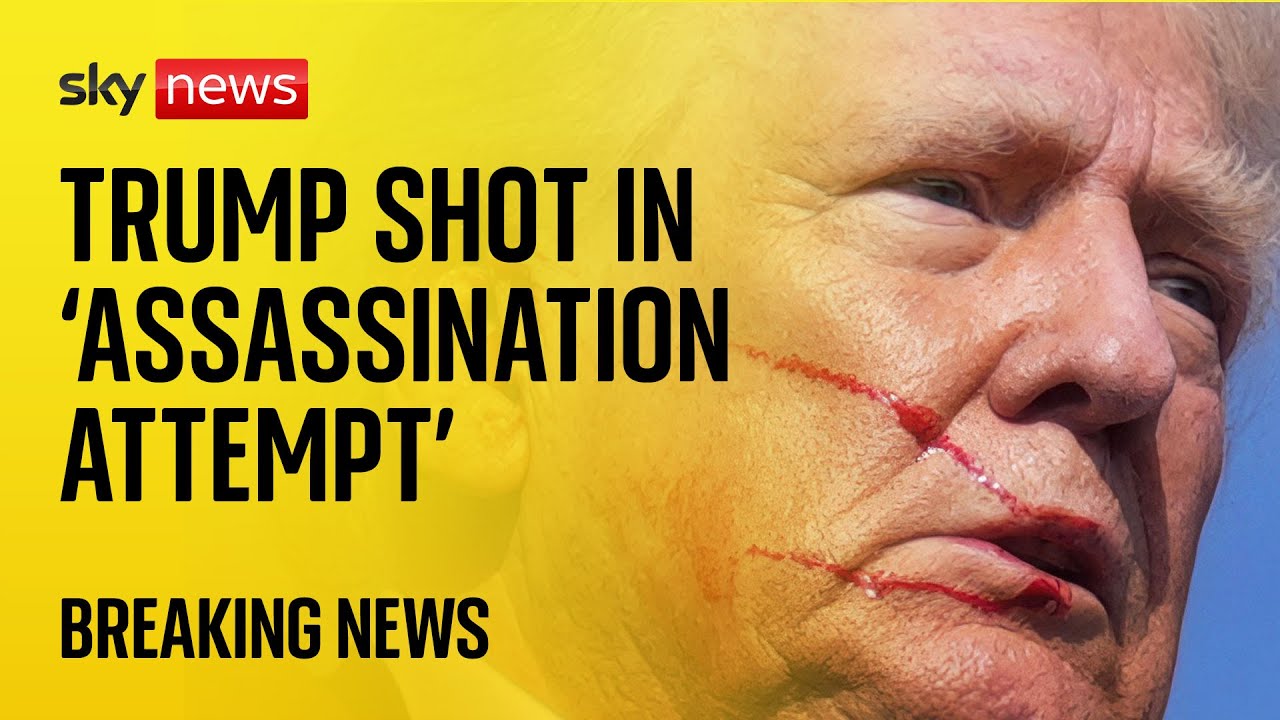 BREAKING: Trump shot in apparent ‘assassination attempt’ – as former president rushed off stage