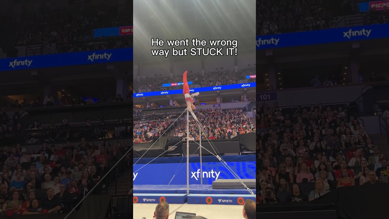 Brody Malone is amazing!! 🤯 #gymnast #gymnastics #olympics #sports #athlete #win #comeback #olympic