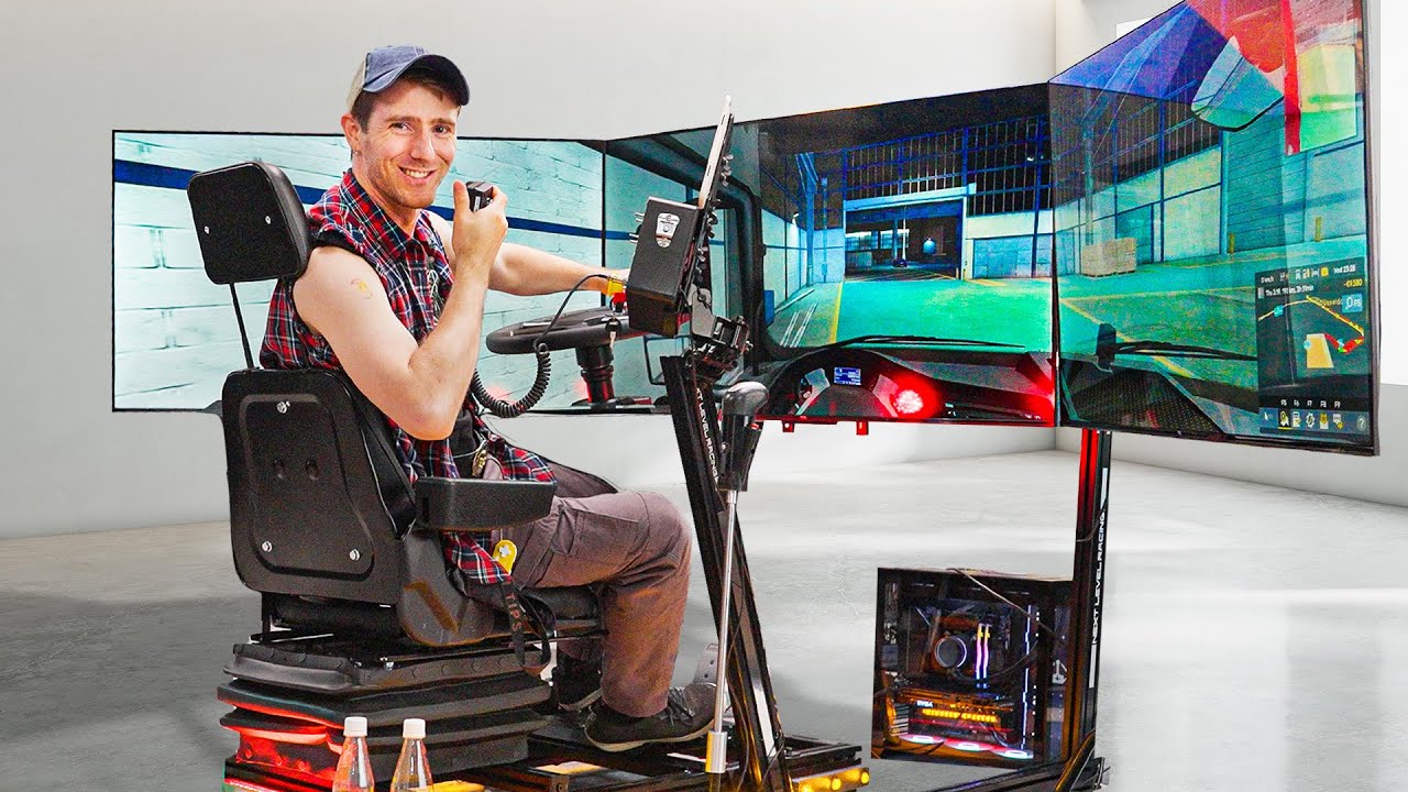 Building a $10,000 Rig to Play Euro Truck Simulator 2