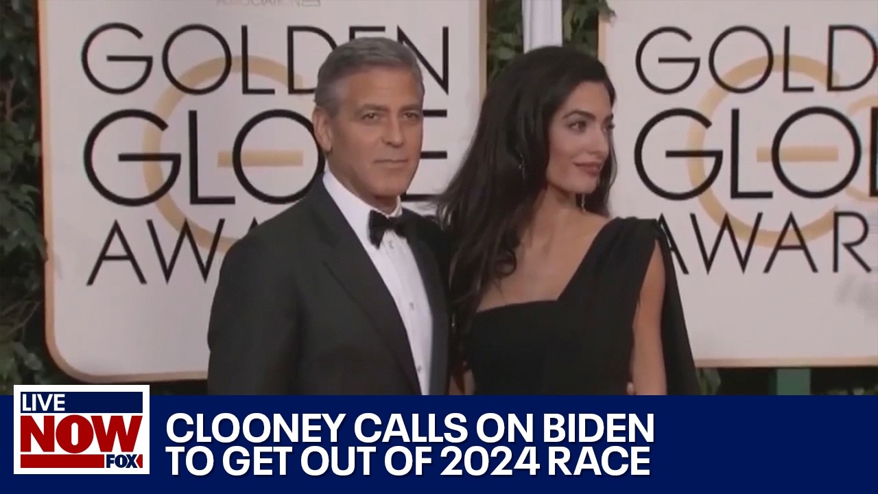Clooney calls on Biden to step down in NYTimes Op Ed | LiveNOW from FOX