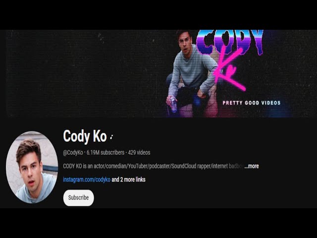 Cody Ko Situation is Crazy