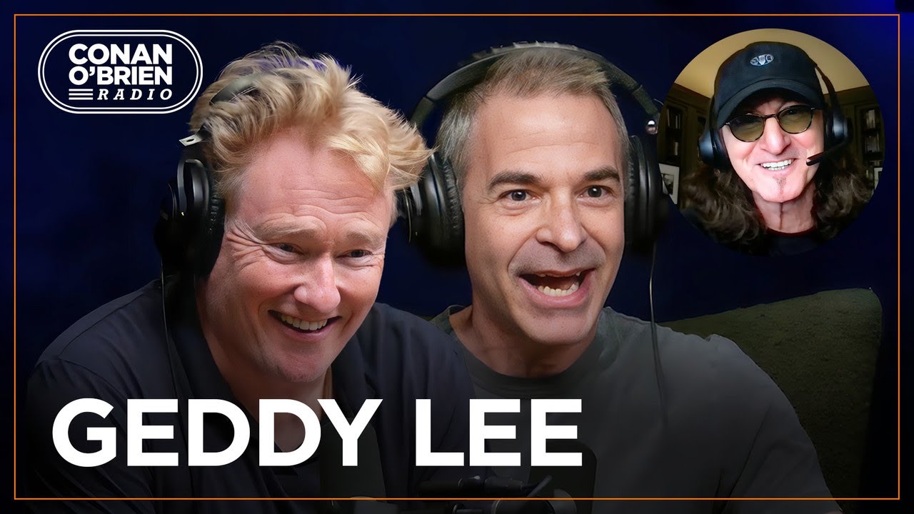 Conan Surprises Jordan Schlansky With Rush Singer Geddy Lee | Conan O’Brien Radio
