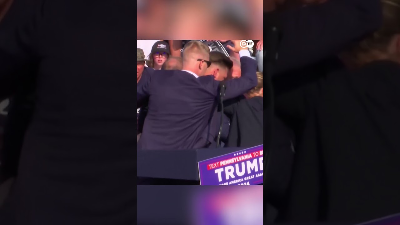 Confirmed gunshots at Trump rally | DW News