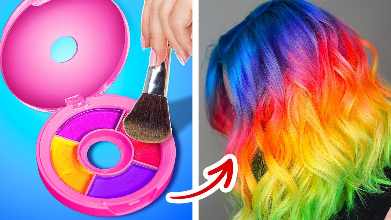 Cool hair dyeing hacks and beauty tricks
