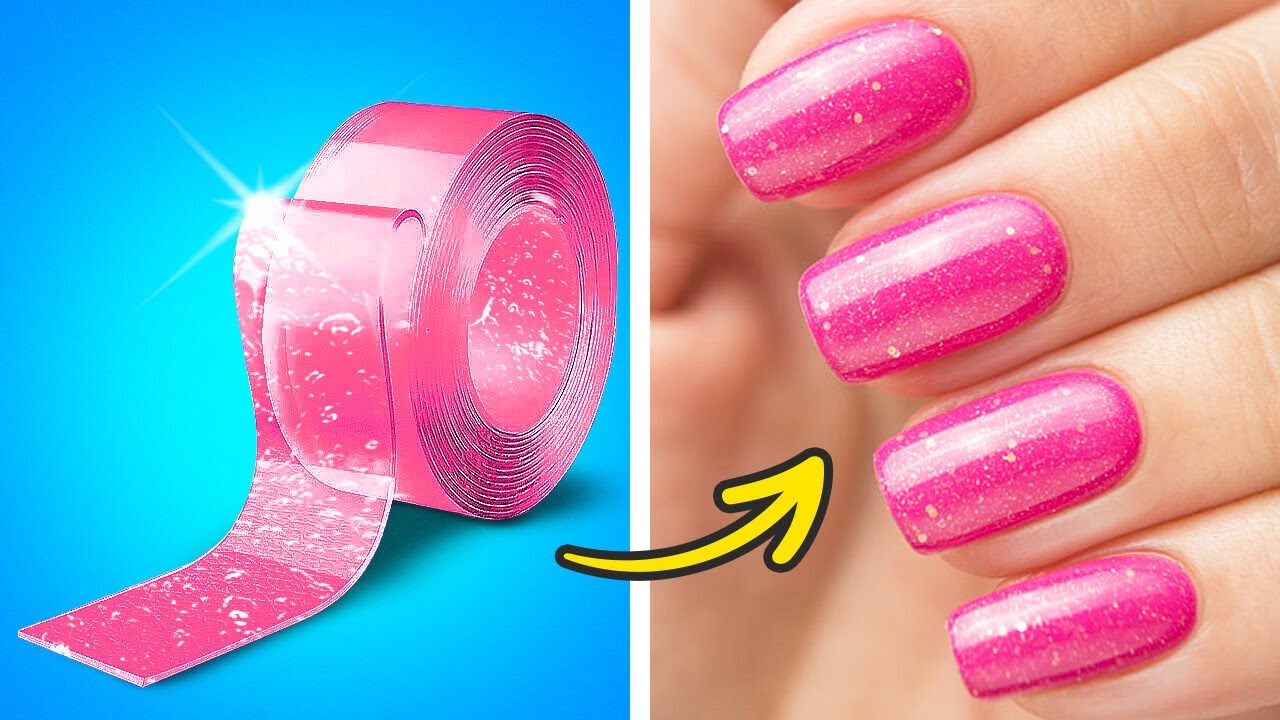 Cool Nail Hacks And Designs You Can Repeat at Home