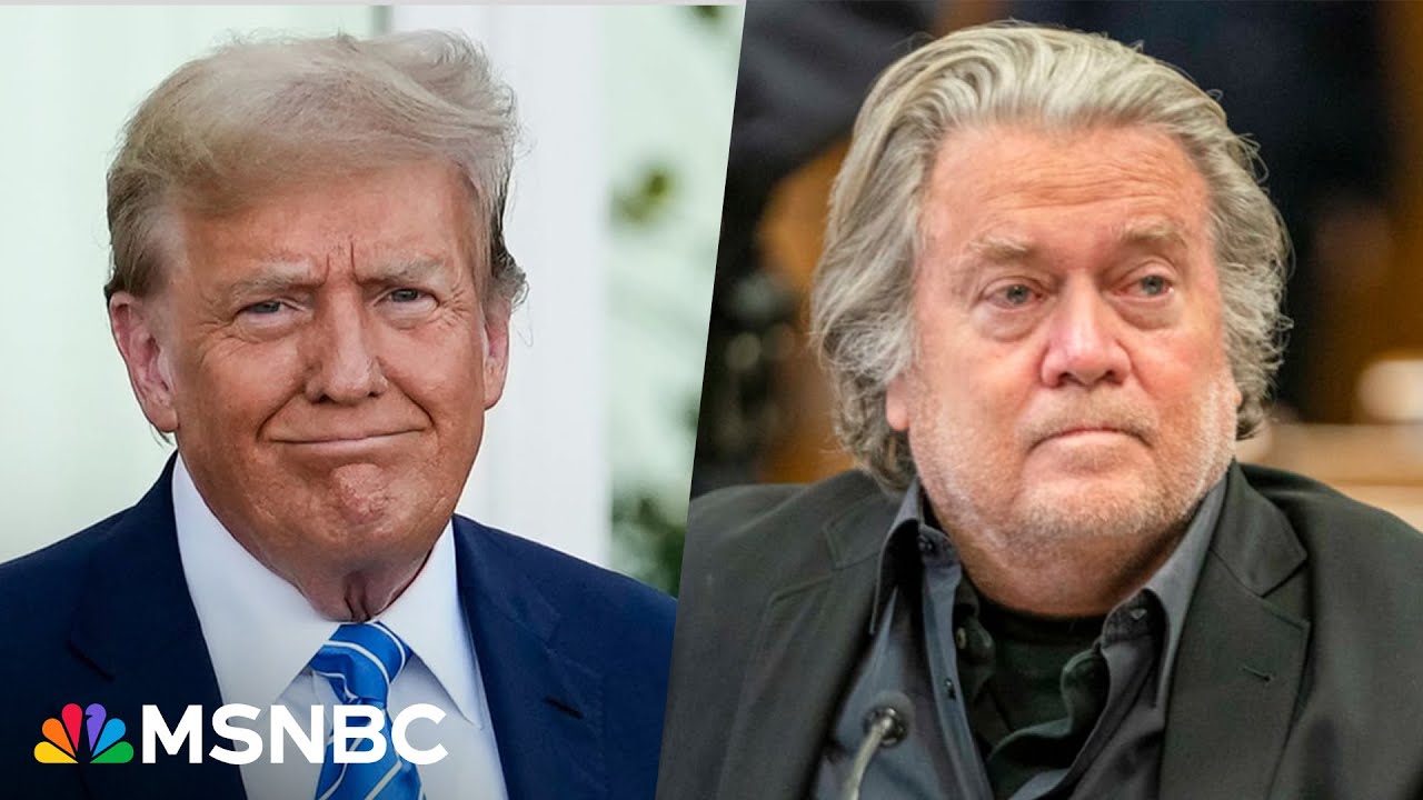 Coup reckoning: Bannon reports to prison over Jan. 6-related crimes