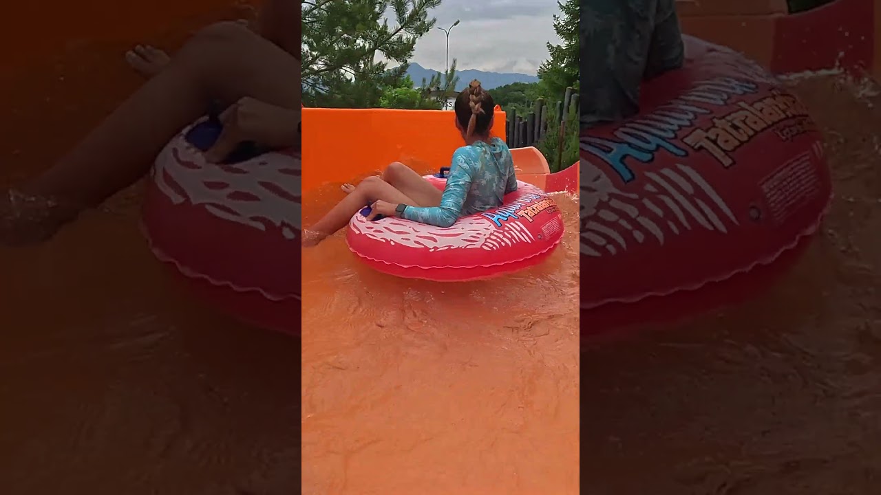 Crazy River 🐬 Water Slide 💦 at Tatralandia 🇸🇰