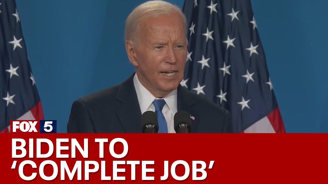 Defiant Biden say he will ‘complete the job’ | FOX 5 News