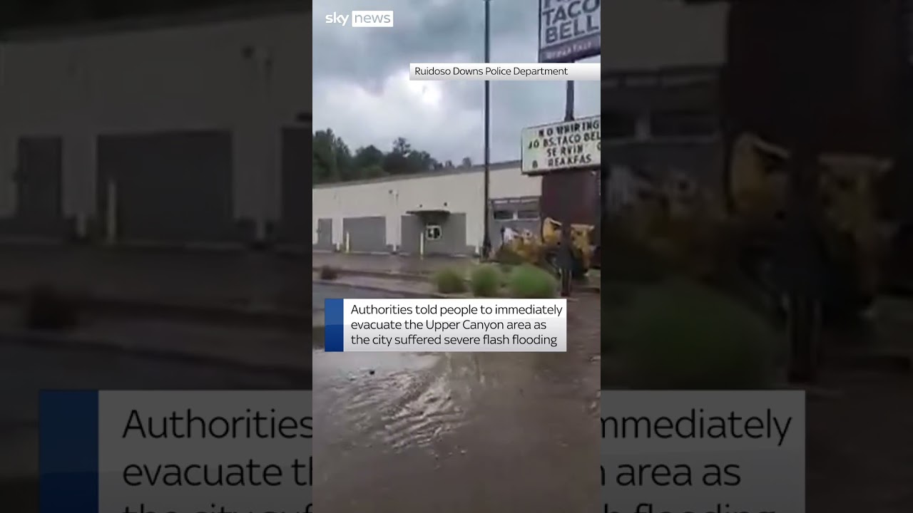 Digger used to rescue people from floods