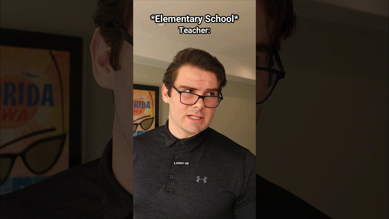 Elementary School VS Middle School VS High School VS College.